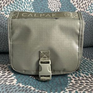 CALPAK Terra Hanging Toiletry Bag in color Juniper